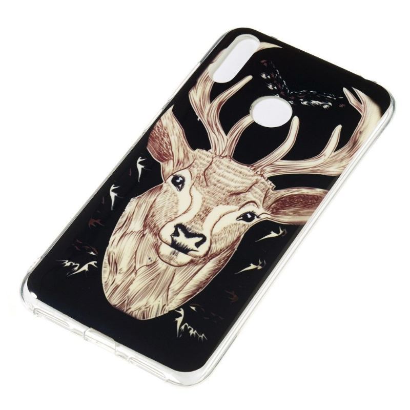 Etui do Huawei Y7 2019 Anti-fall Luminous Wapiti