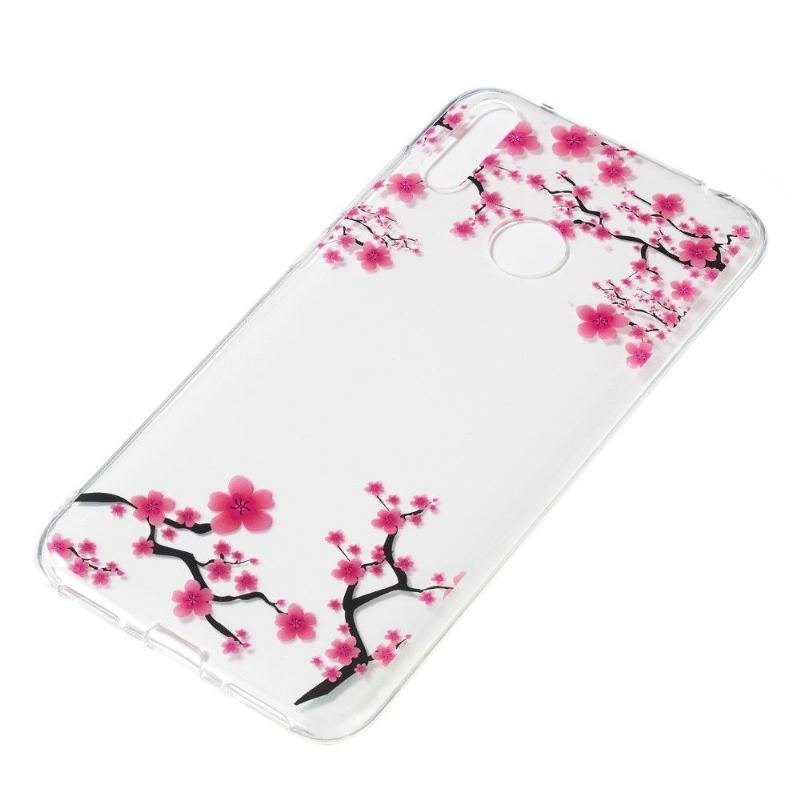 Futerały do Huawei Y7 2019 Obrzeża Przezroczyste Kwiatowe Gałęzie