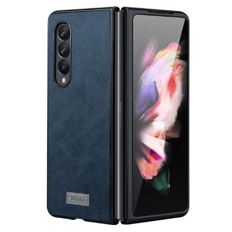 Etui do Samsung Galaxy Z Fold 3 5G Sulada Efekt Skóry
