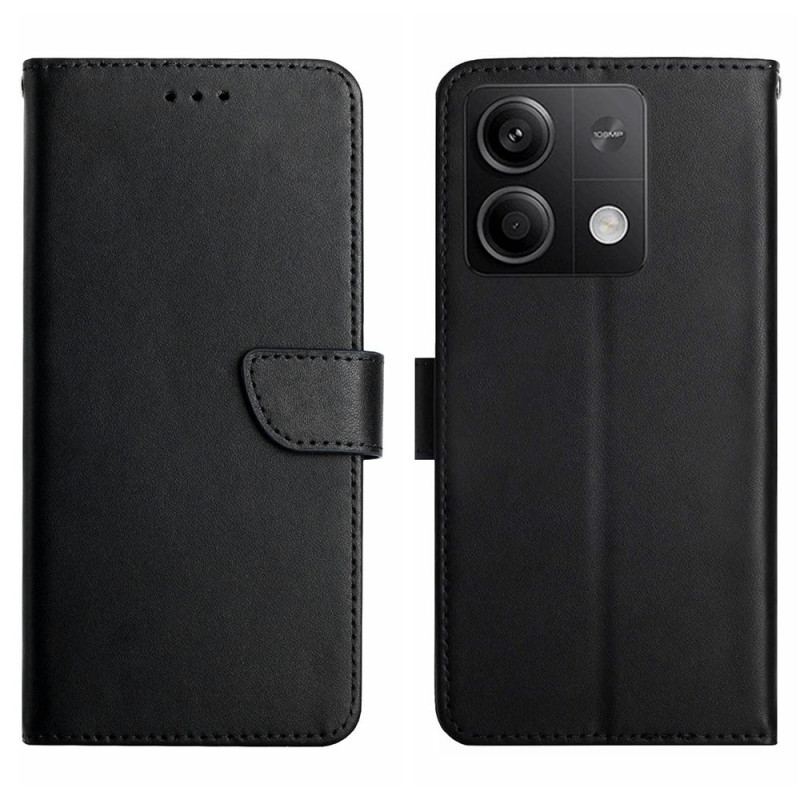 Etui Folio Do Xiaomi Redmi Note 13 4g Skóra Nappa