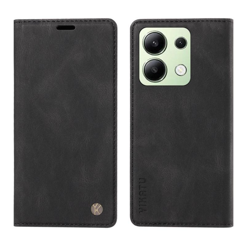 Etui Folio Xiaomi Redmi Note 13 4g Efekt Zamszu Yikatu