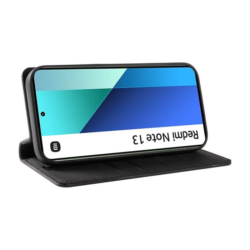 Etui Folio Xiaomi Redmi Note 13 4g Efekt Zamszu Yikatu