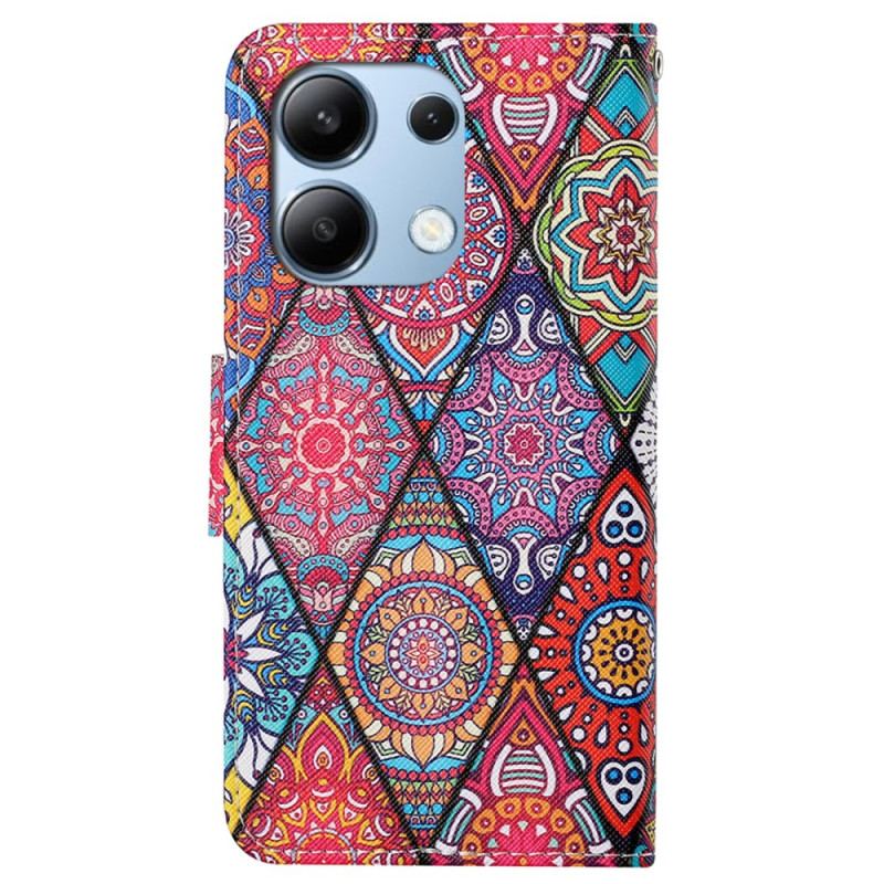 Etui Folio Xiaomi Redmi Note 13 4g Totem Na Smyczy Etui Ochronne