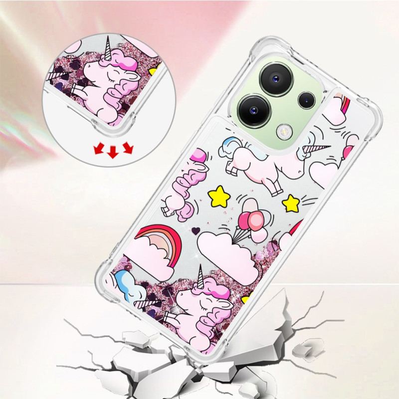 Etui Xiaomi Redmi Note 13 4g Cekiny Z Motywem Kreskówek