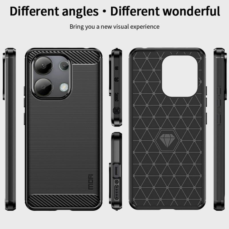 Etui Xiaomi Redmi Note 13 4g Szczotkowane Włókno Węglowe Mofi