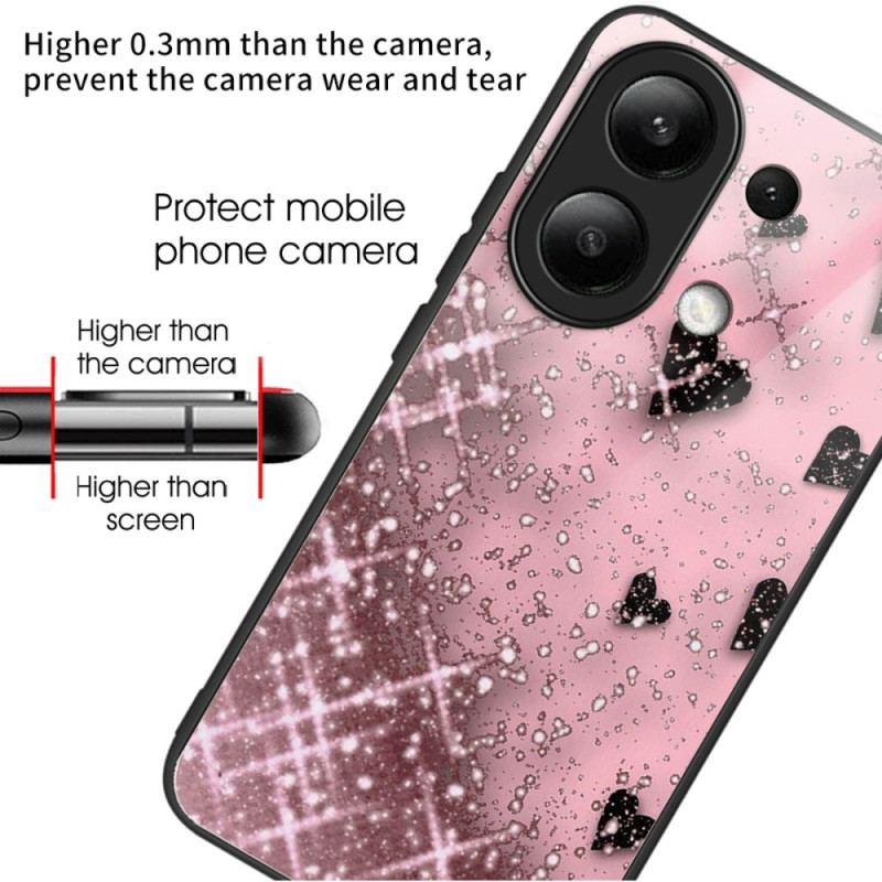 Etui Xiaomi Redmi Note 13 4g Szkło Hartowane W Kolorze Różowej Miłości Etui Ochronne