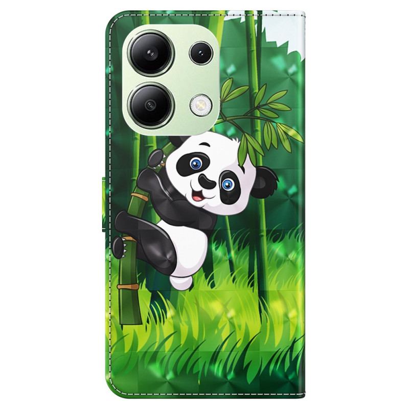 Pokrowce Xiaomi Redmi Note 13 4g Panda Bambusowa Z Paskiem