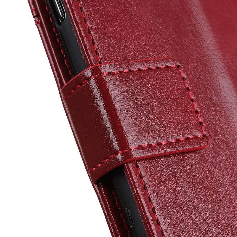 Etui Folio do Xiaomi 11T / 11T Pro Efekt Skóry Z Nitami
