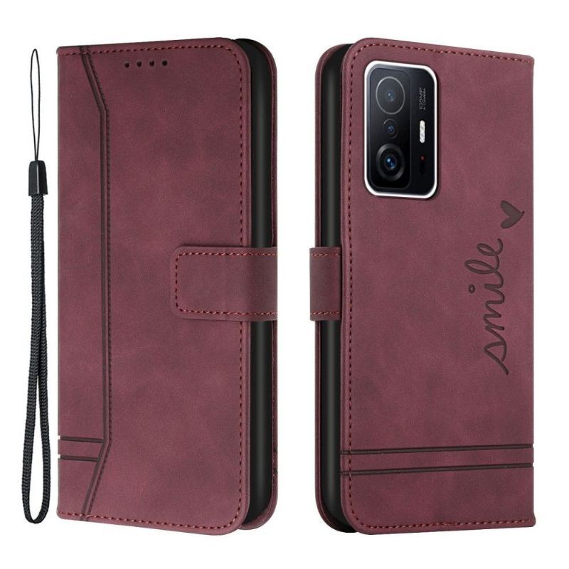 Etui Folio do Xiaomi 11T / 11T Pro Uśmiech Linii