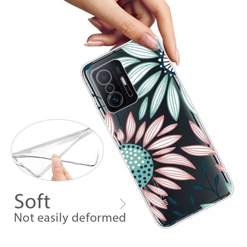 Futerały do Xiaomi 11T / 11T Pro Stokrotka Kwiaty