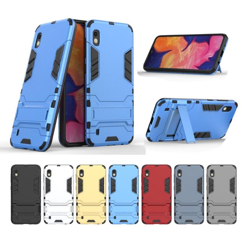 Etui do Samsung Galaxy A10 Cool Guard Odporny Na Wstrząsy Ze Zintegrowaną Podstawą