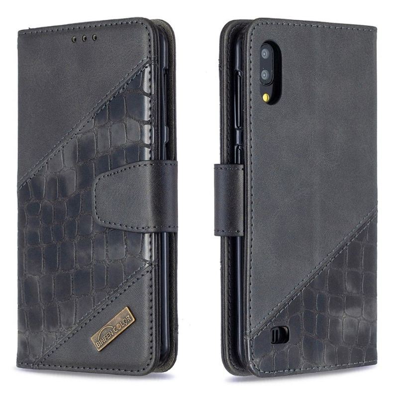 Etui Folio do Samsung Galaxy A10 Croc Aspect Efekt Skóry