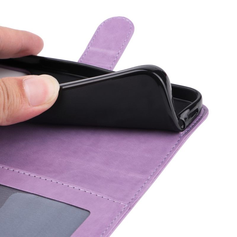 Etui Folio Xiaomi Redmi Note 13 Pro 5g Słonecznik Z Paskiem