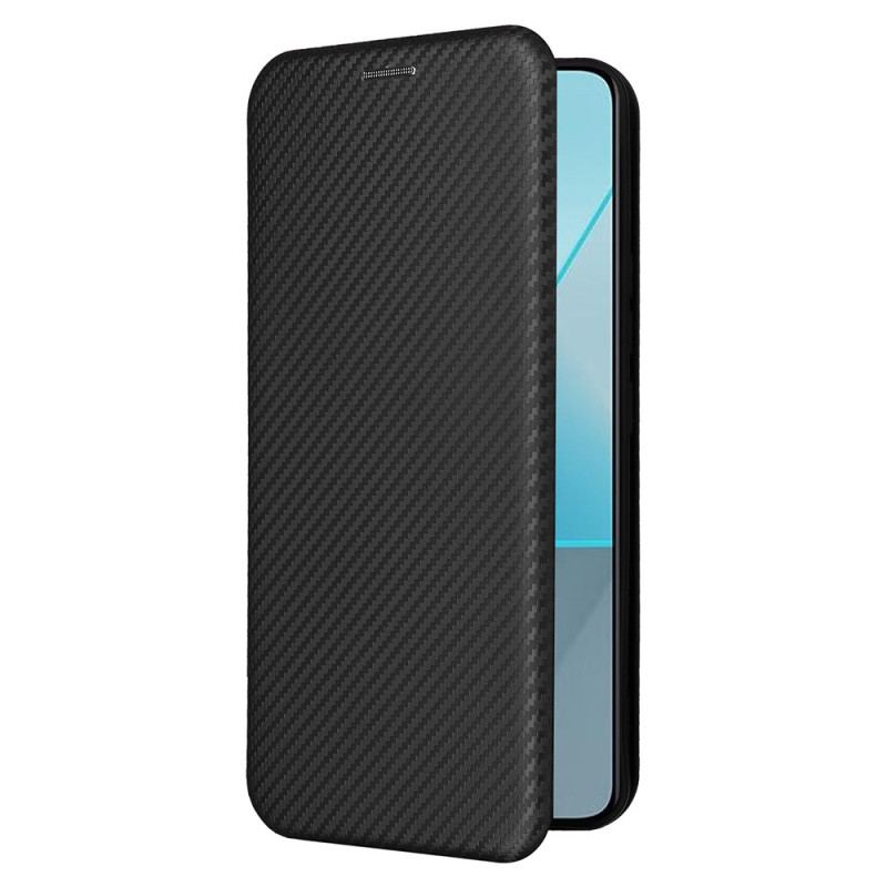 Flip Kotelot Do Xiaomi Redmi Note 13 Pro 5g Włókno Węglowe