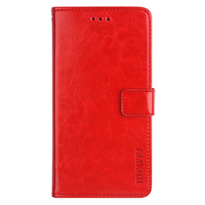 Etui Na Telefon Pokrowce do Realme C35 Biznes Etui Folio Idewei Folio Efekt Skóry