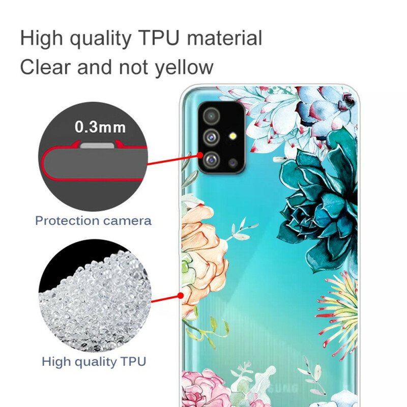 Etui do Samsung Galaxy S20 Plus / S20 Plus 5G Akwarela Kwiaty