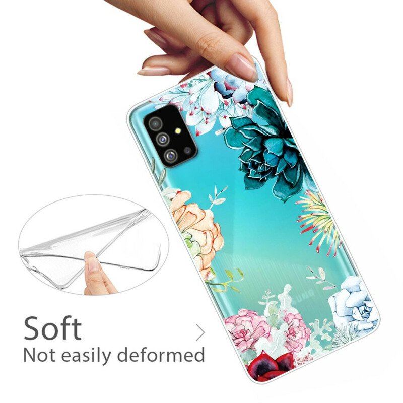 Etui do Samsung Galaxy S20 Plus / S20 Plus 5G Akwarela Kwiaty
