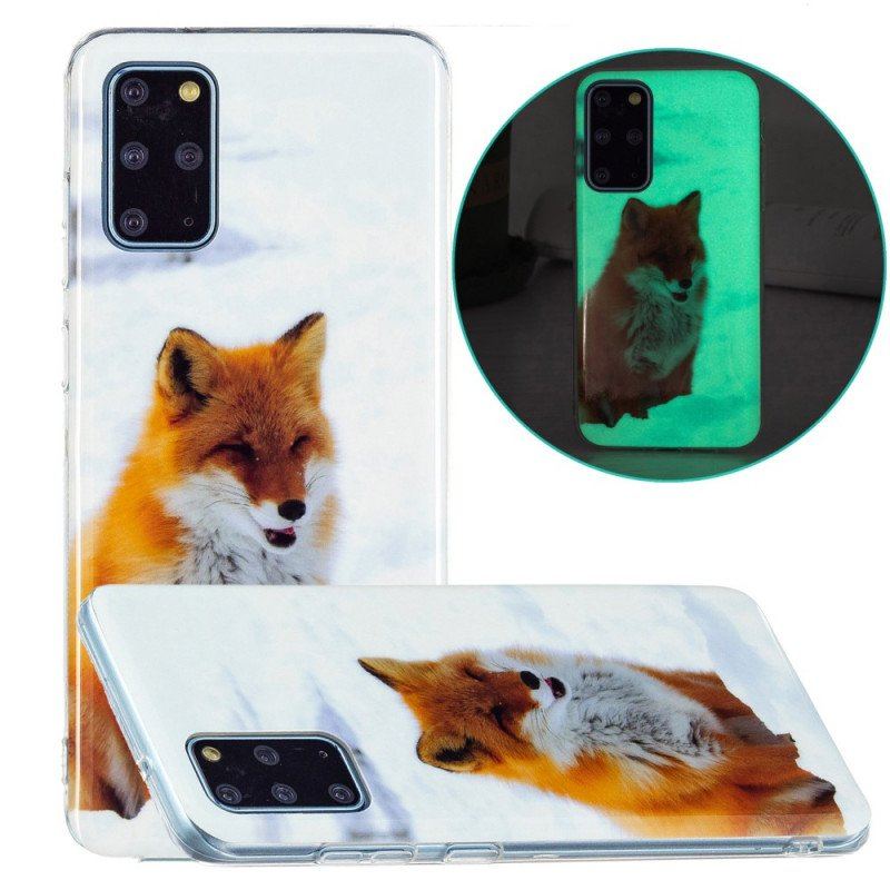 Etui do Samsung Galaxy S20 Plus / S20 Plus 5G Fluorescencyjny Lis