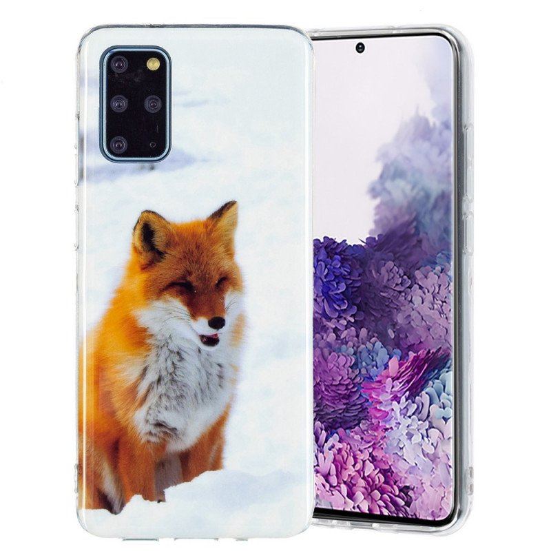 Etui do Samsung Galaxy S20 Plus / S20 Plus 5G Fluorescencyjny Lis