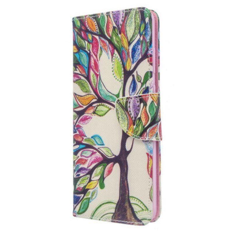 Etui Folio do Samsung Galaxy S20 Plus / S20 Plus 5G Kolorowe Drzewo