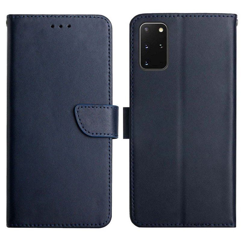 Etui Folio do Samsung Galaxy S20 Plus / S20 Plus 5G Prawdziwa Skóra Nappa