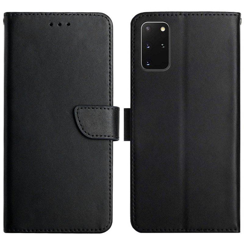 Etui Folio do Samsung Galaxy S20 Plus / S20 Plus 5G Prawdziwa Skóra Nappa