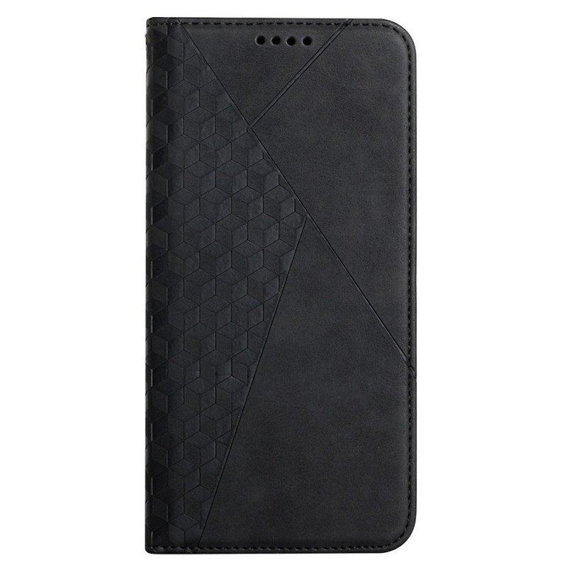 Etui Na Telefon do Samsung Galaxy S20 Plus / S20 Plus 5G Etui Folio Efekt Geo Skóry