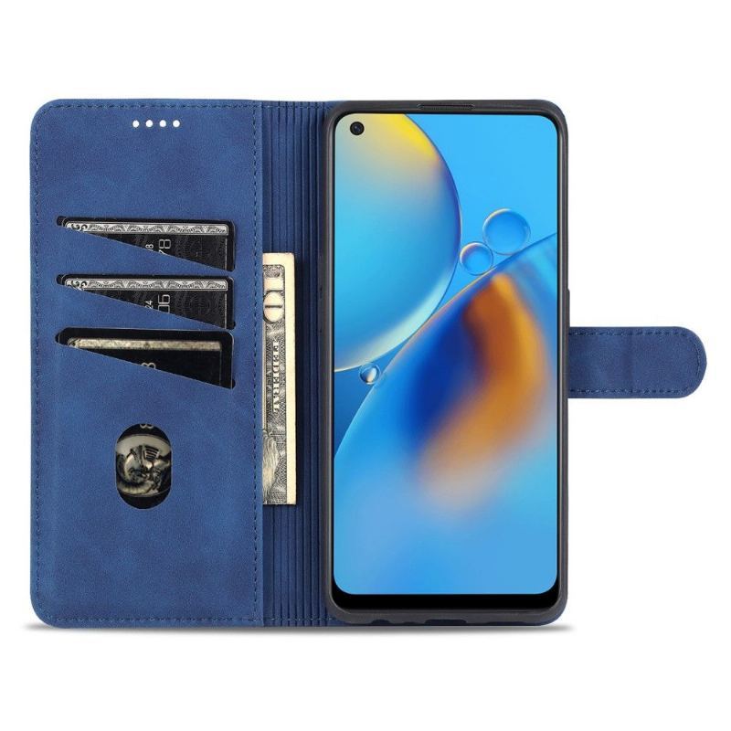 Etui do Oppo A74 4G Anti-fall Etui Folio Azns Posiadacz Karty