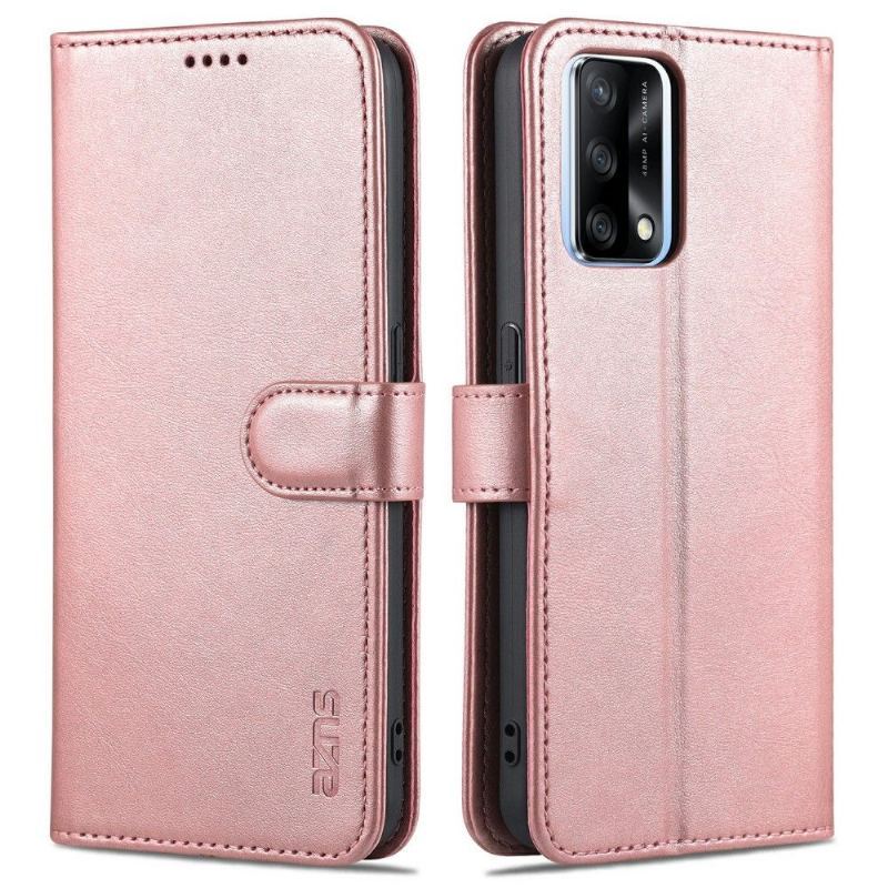 Etui do Oppo A74 4G Anti-fall Etui Folio Azns Posiadacz Karty