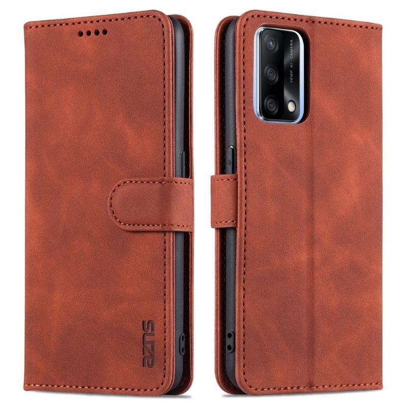 Etui do Oppo A74 4G Anti-fall Etui Folio Azns Posiadacz Karty