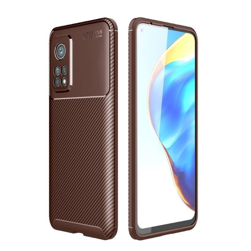 Futerały do Xiaomi Mi 10T / 10T Pro Efekt Włókna Węglowego