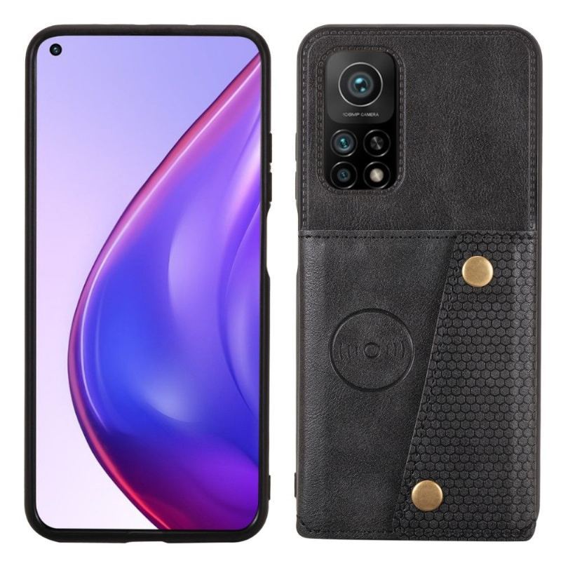 Futerały do Xiaomi Mi 10T / 10T Pro Obrzeża Faux Leather Multi Storage Na Karty