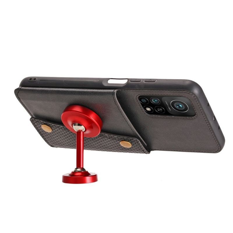 Futerały do Xiaomi Mi 10T / 10T Pro Obrzeża Faux Leather Multi Storage Na Karty