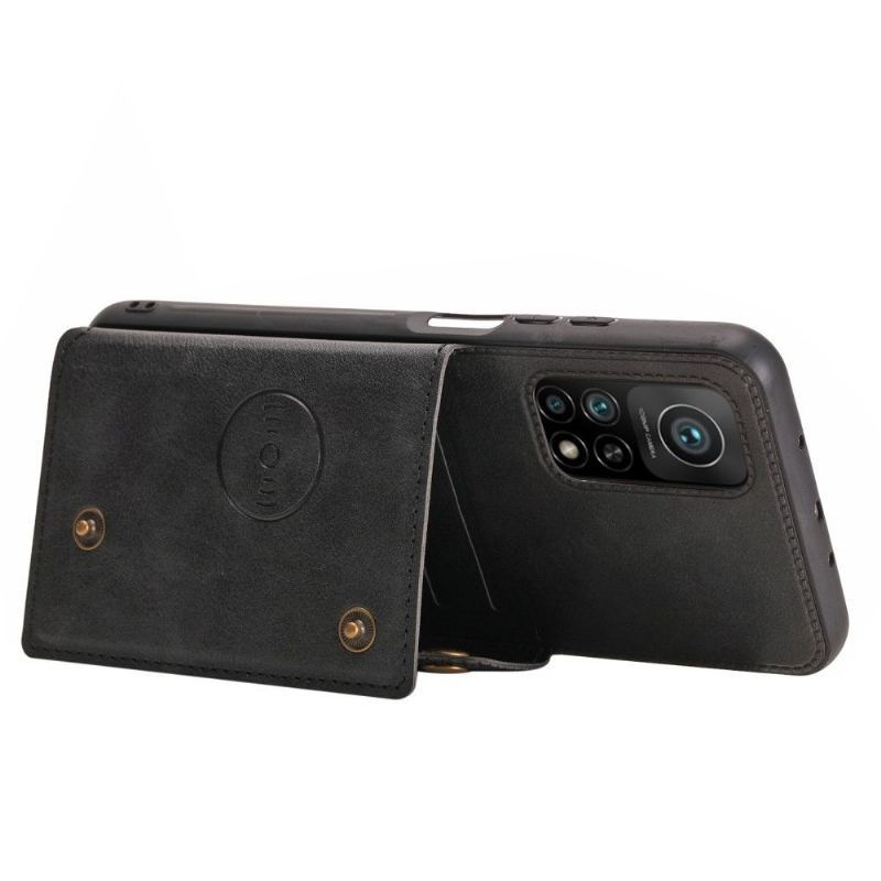 Futerały do Xiaomi Mi 10T / 10T Pro Obrzeża Faux Leather Multi Storage Na Karty