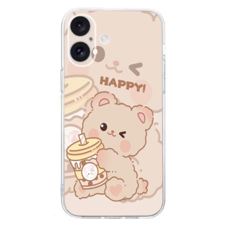 Etui Do iPhone 16 Plus Szczęśliwy Miś