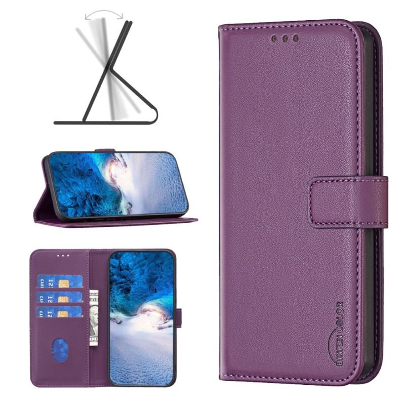 Etui Folio iPhone 16 Plus Klasyczny Kolor Binfen Etui Ochronne