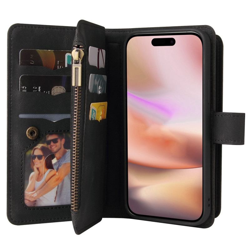 Etui Folio iPhone 16 Plus Wielofunkcyjny