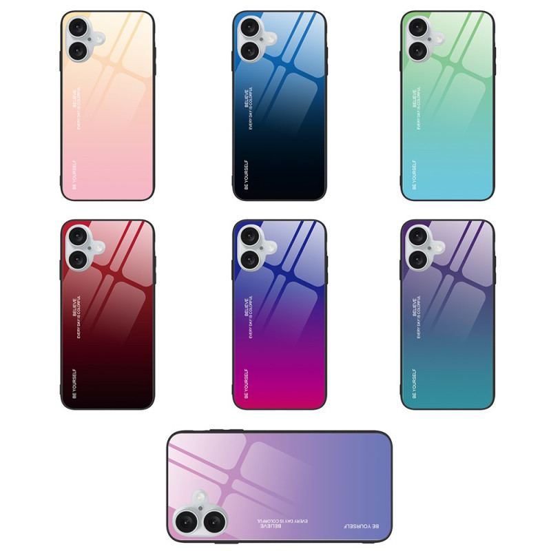 Etui iPhone 16 Plus Bądź Sobą Szkło Hartowane