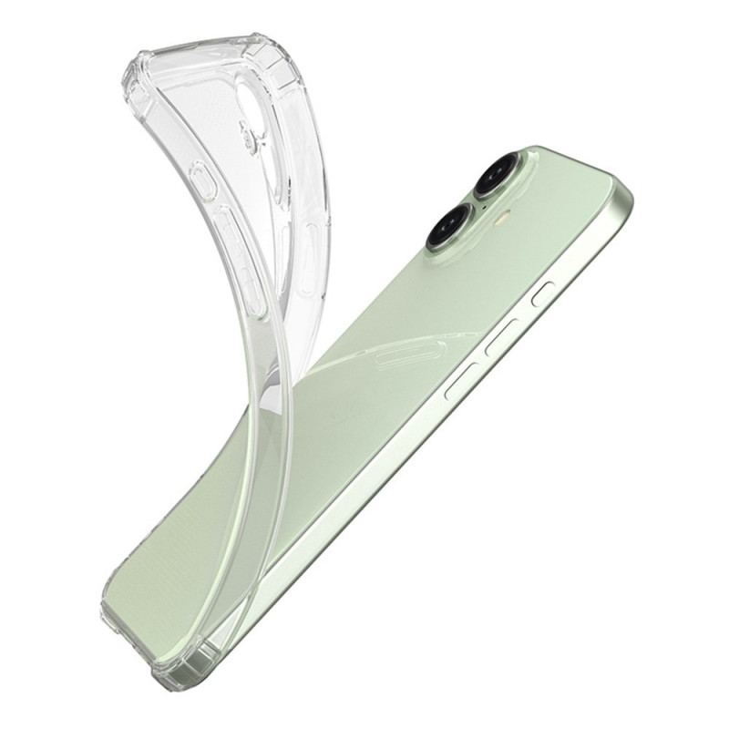 Futerały iPhone 16 Plus Etui Na Telefon Przezroczyste Wzmocnione Narożniki