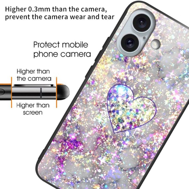 Futerały iPhone 16 Plus Etui Na Telefon Szkło Hartowane Różne Grafiki