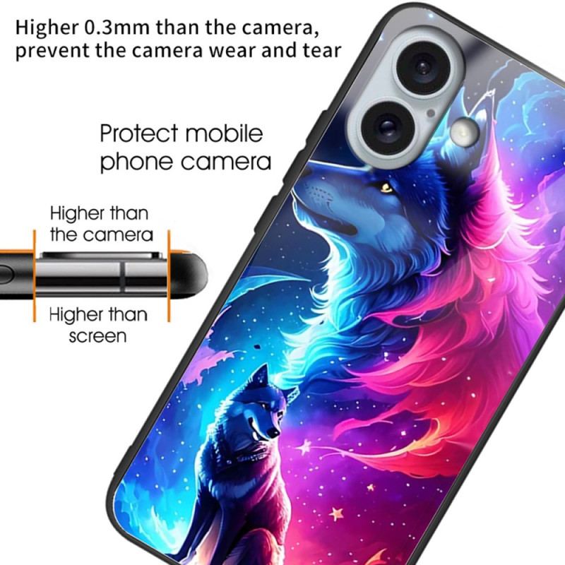 Futerały iPhone 16 Plus Etui Na Telefon Szkło Hartowane Star Wolf