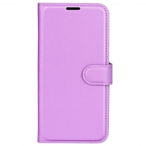 Obudowa iPhone 16 Plus Etui Na Telefon Sztuczna Skóra Liczi