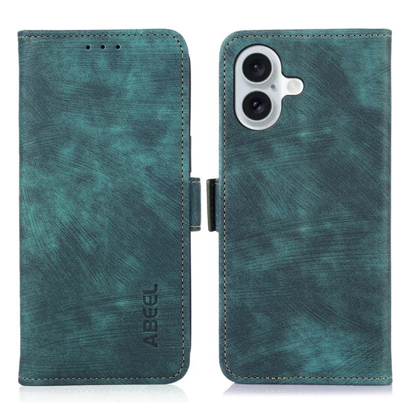 Pokrowce iPhone 16 Plus Efekt Zamszu W Stylu Vintage Abeel