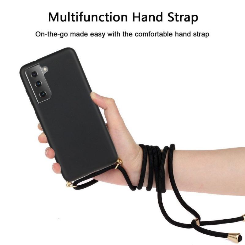 Etui do Samsung Galaxy S21 Plus 5G Classic Z Paskiem Na Ramię