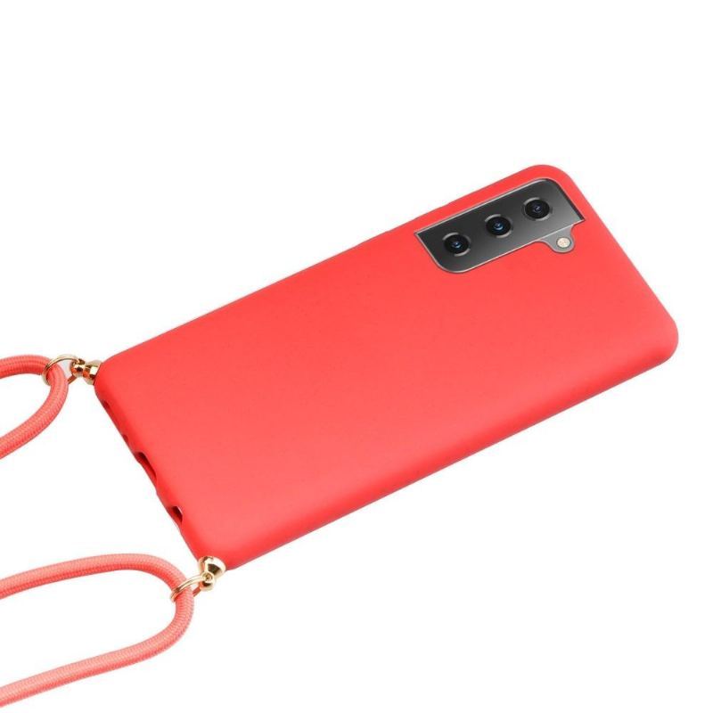 Etui do Samsung Galaxy S21 Plus 5G Classic Z Paskiem Na Ramię