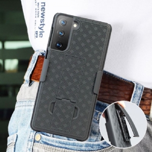Etui do Samsung Galaxy S21 Plus 5G Integralny Z Zaczepem Na Pasek