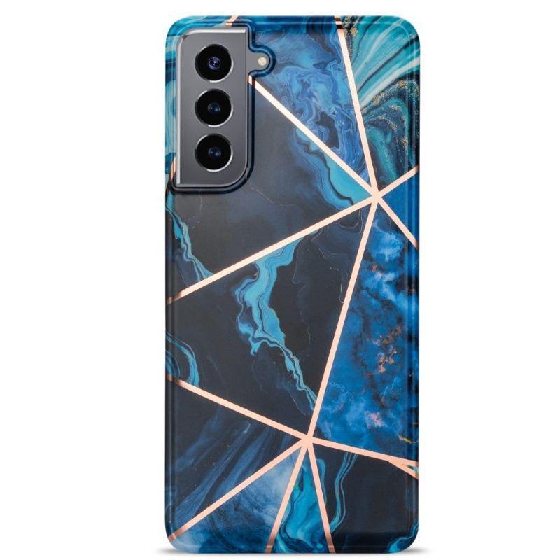 Futerały do Samsung Galaxy S21 Plus 5G Marmurowa Geometria