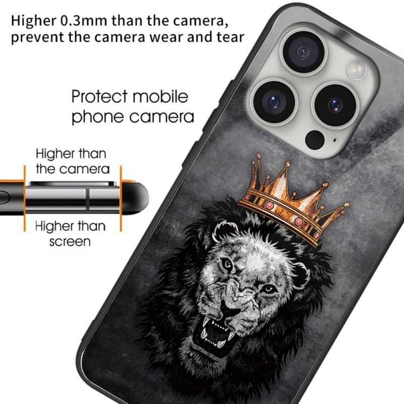 Etui iPhone 16 Pro Wzór Lwa