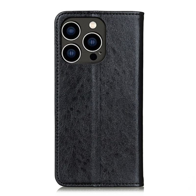 Flip Kotelot iPhone 16 Pro Teksturowane Etui Ochronne