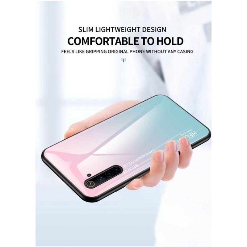 Futerały do Realme 6 Obrzeża Kolory Gradientu